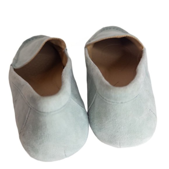 ALEX Marie Suede Mint Green Size 7.5 Padded Loafer EUC - Picture 4 of 7